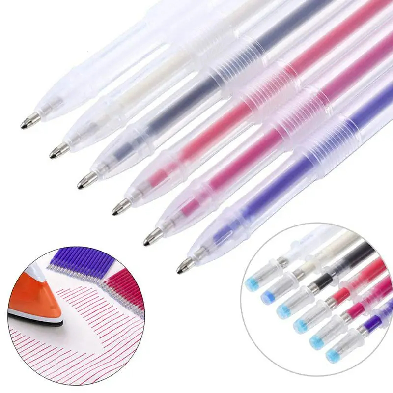 Pom Pom Maker Tool - 10Pcs/Set Heat Erasable Magic Marker Pen