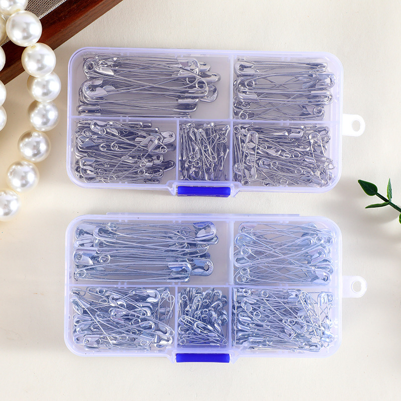 Silver Safety Pins Kit With St - Craft Embellishment Storage review and price