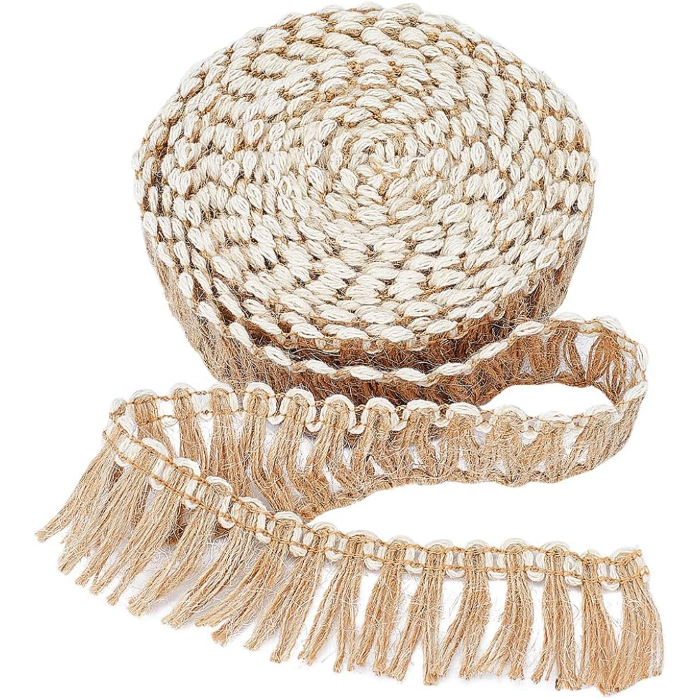 5 Meters Burlap Fringe Tassel  - Fringe Ribbon Sewing review and price