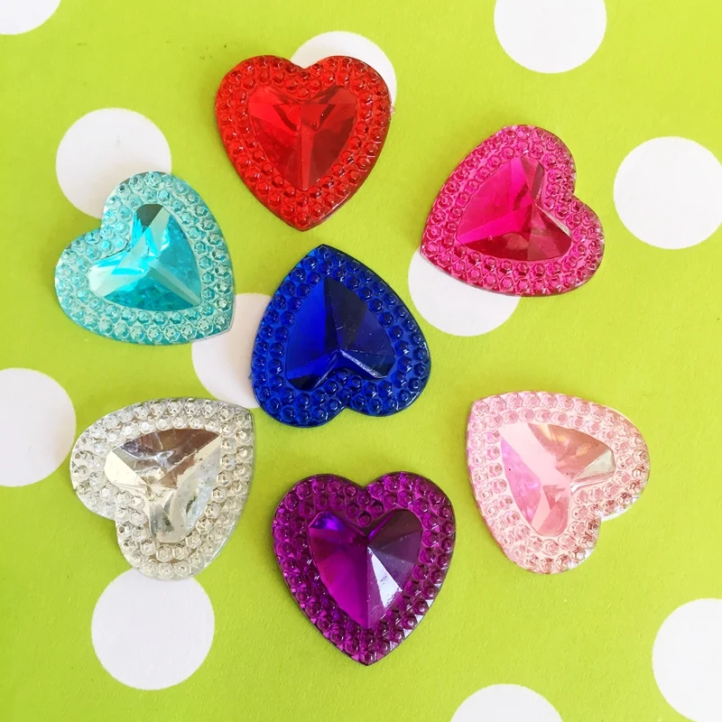 30pcs 20mm Acrylic Rhinestones - Embellishment Glue Craft review and price