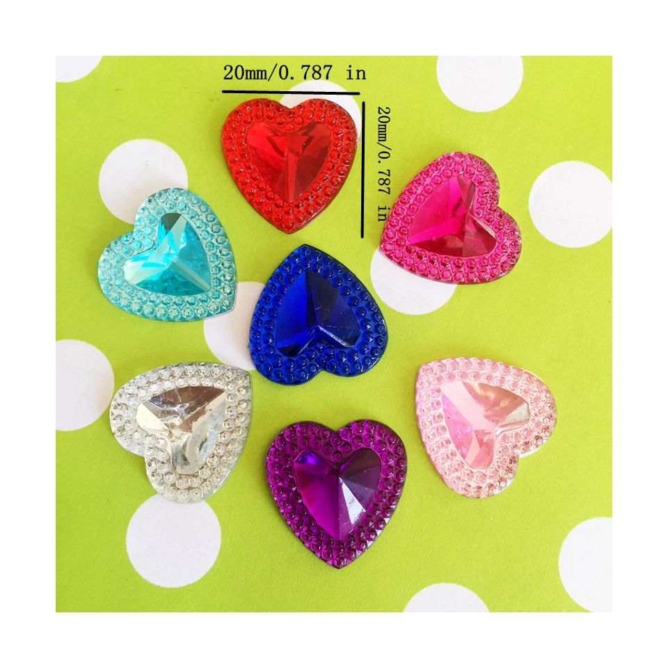 30pcs 20mm Acrylic Rhinestones - Embellishment Glue Craft review and price