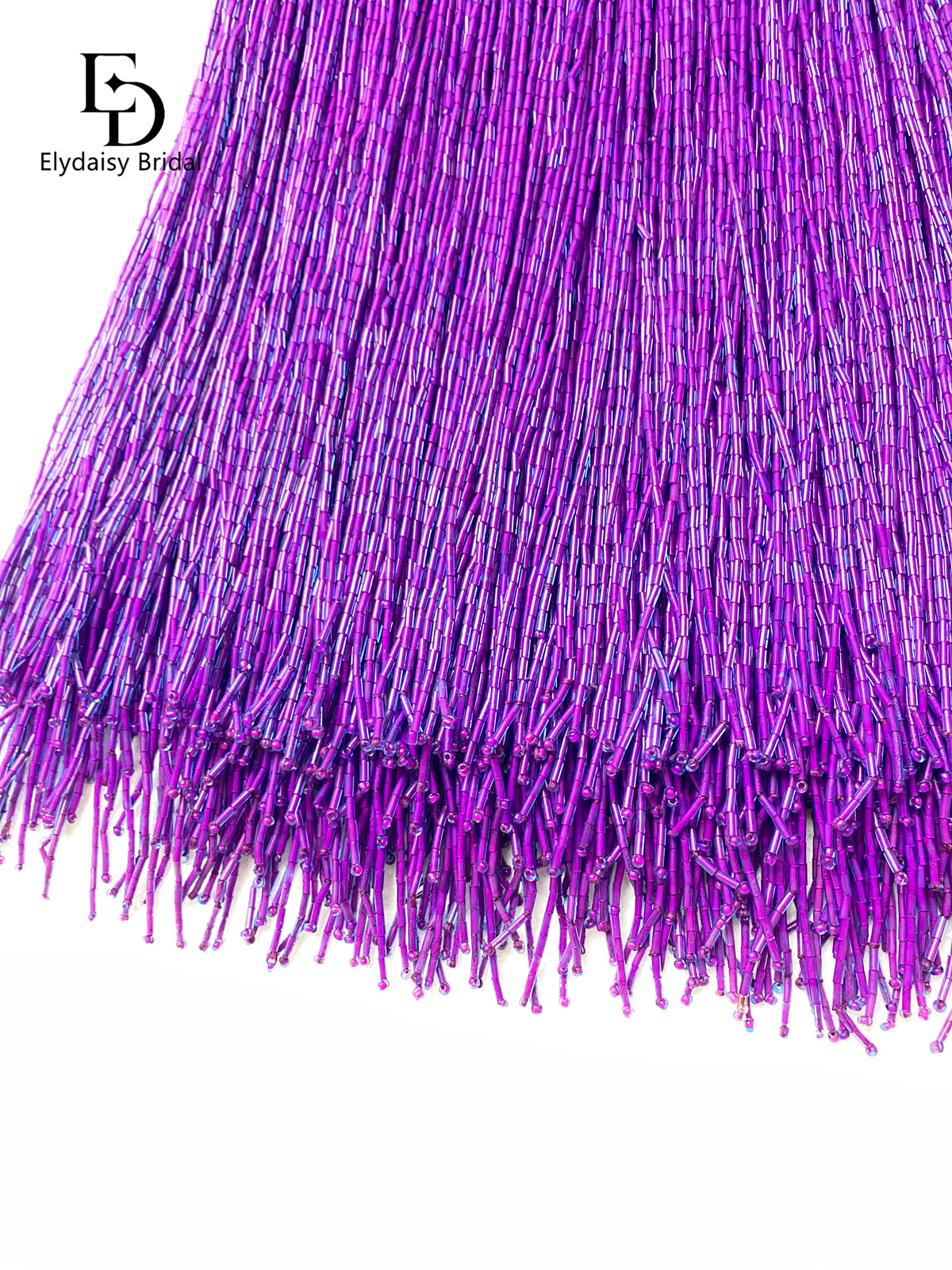 30CM Long Purple Green Black B - Fringe Ribbon Sewing review and price