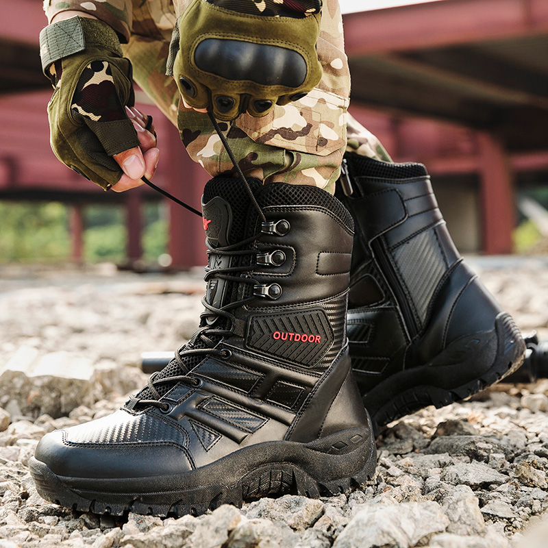 actical Military Boots Large S - Guipure Lace Panel review and price