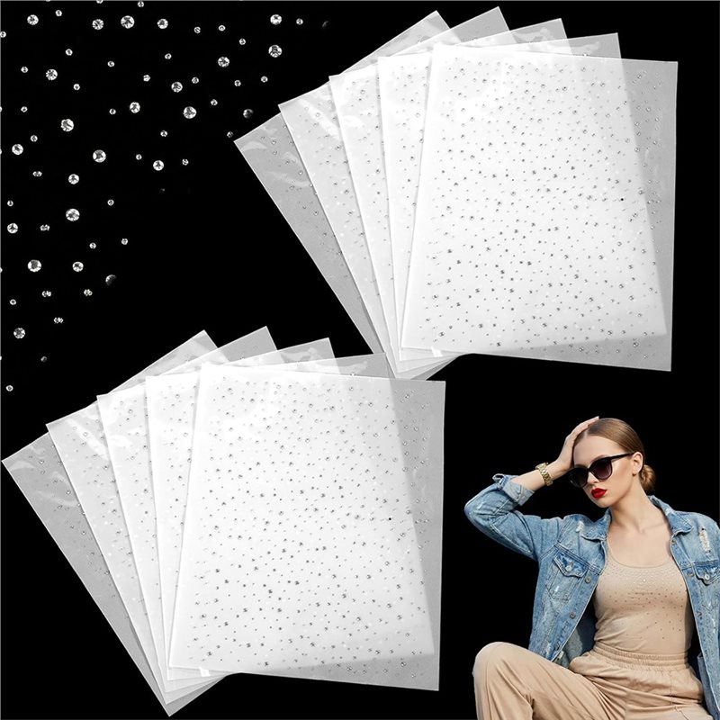 A64Z Rhinestone Sheets 10 Iron - Hotfix Rhinestone Sheet review and price