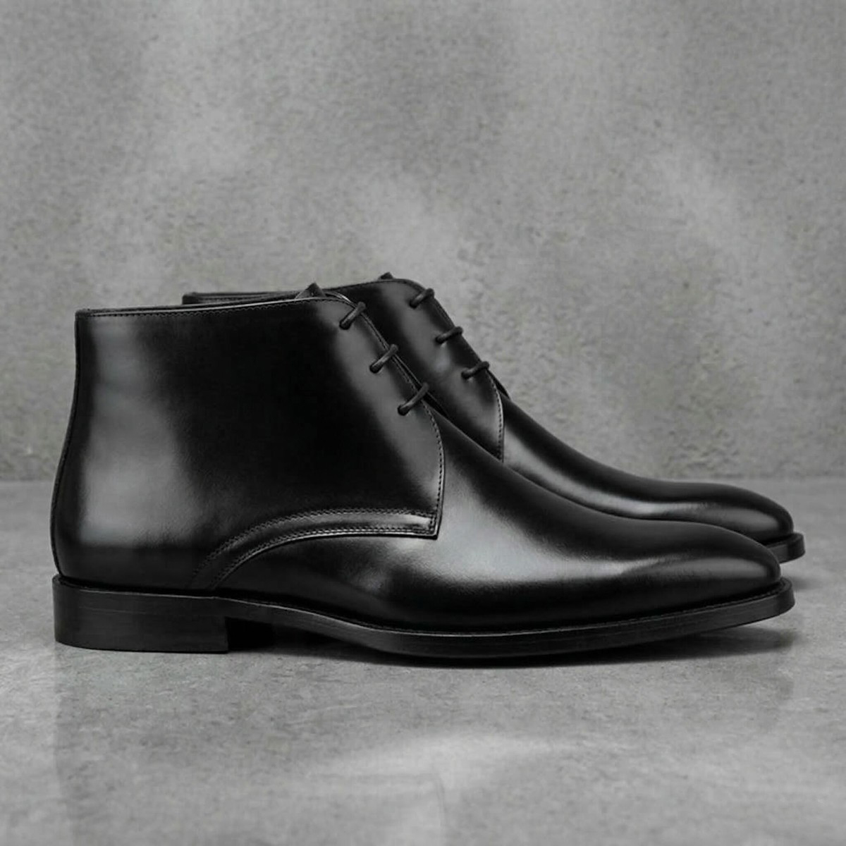 Men's Calf Leather Western Ank - Guipure Lace Panel review and price