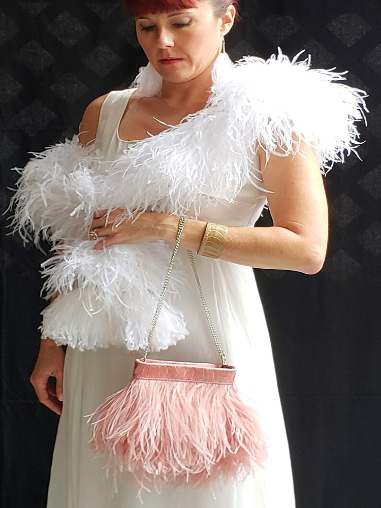 1Ply Ostrich feather boa 13-15 - Feather Trim Marabou review and price