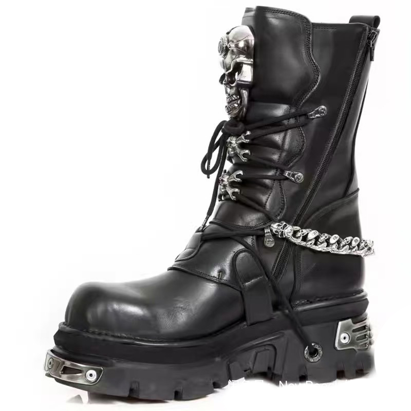 Fashion Men's Genuine Leather  - Guipure Lace Panel review and price
