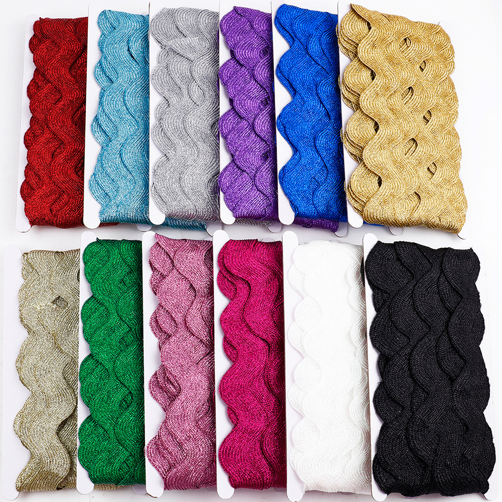 10yard/lot Ric Rac Zig Zag Rib - Velvet Ribbon Roll review and price