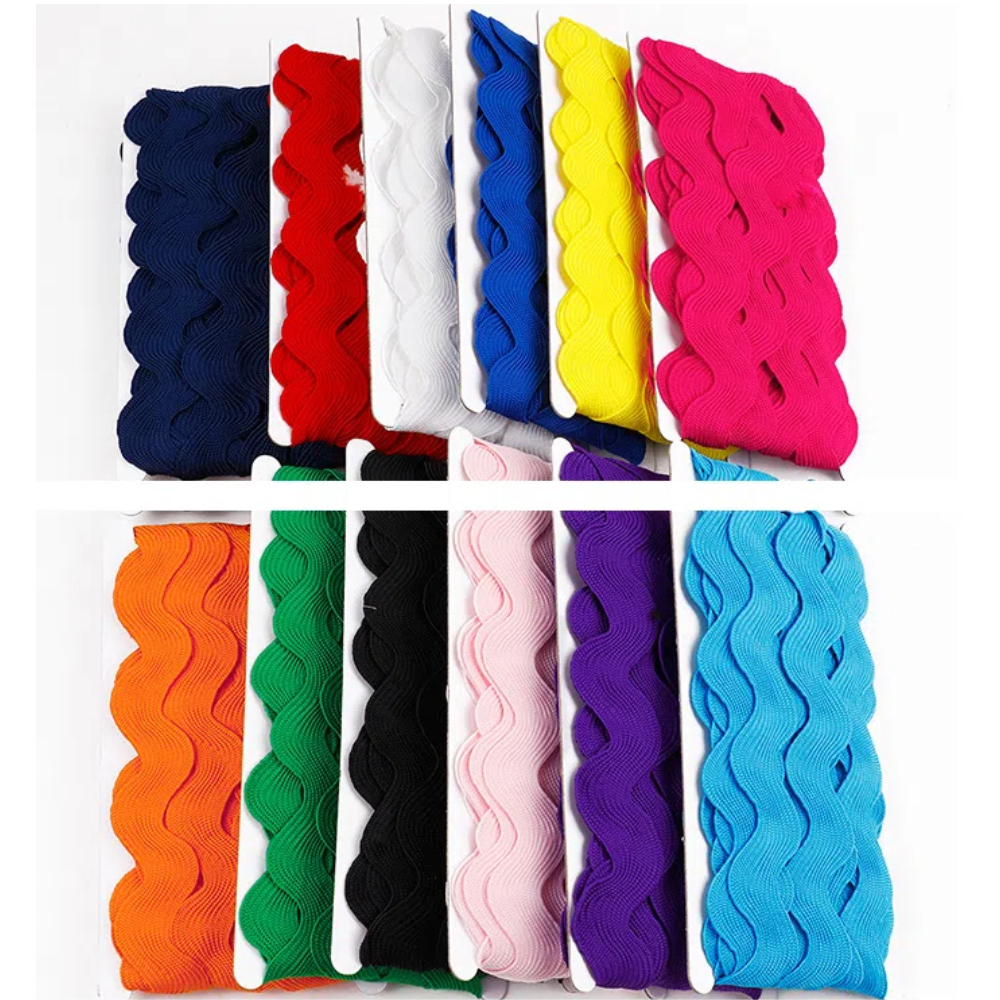10yard/lot Ric Rac Zig Zag Rib - Velvet Ribbon Roll review and price