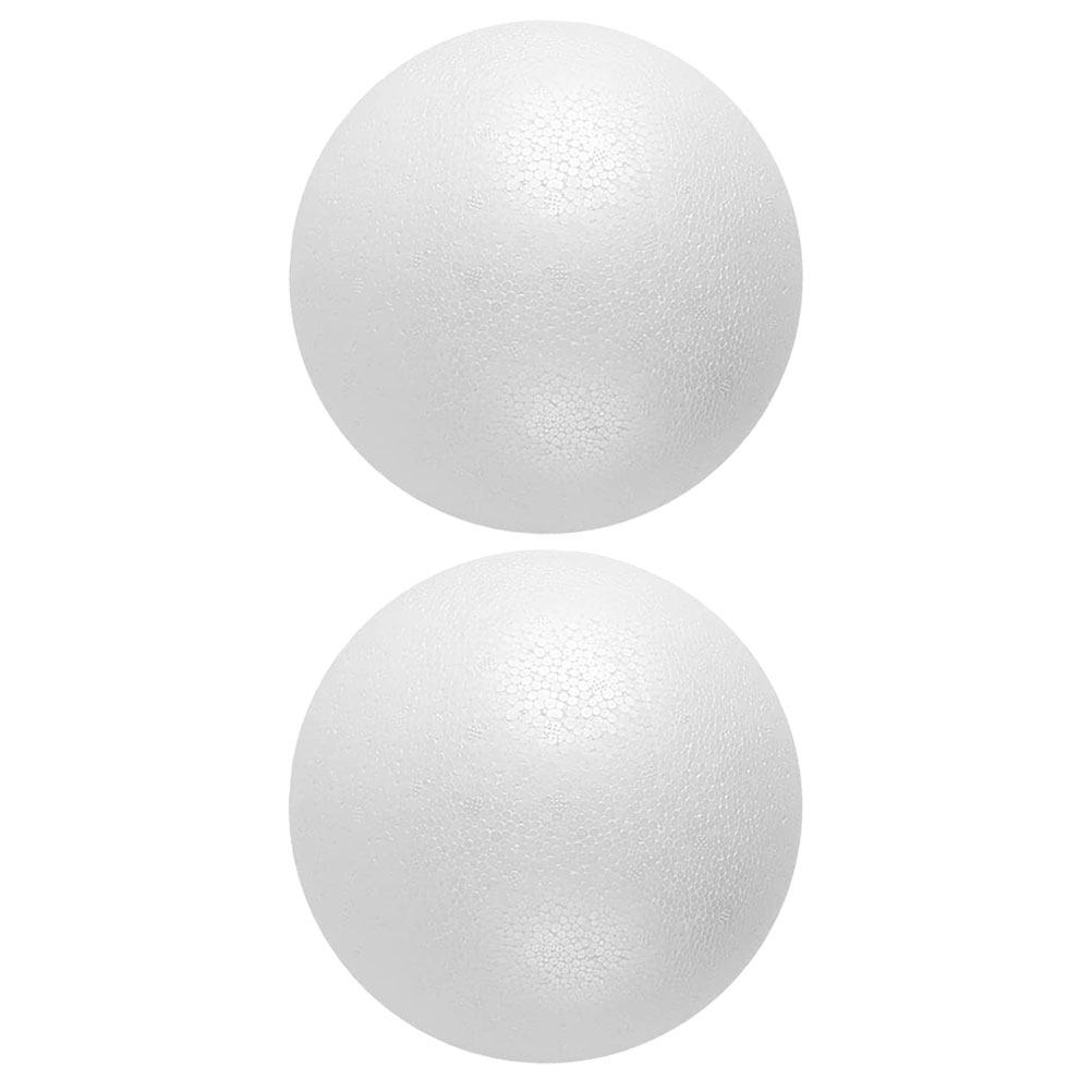 2Pcs Round Foam Spheres Lightw - Craft Embellishments review and price