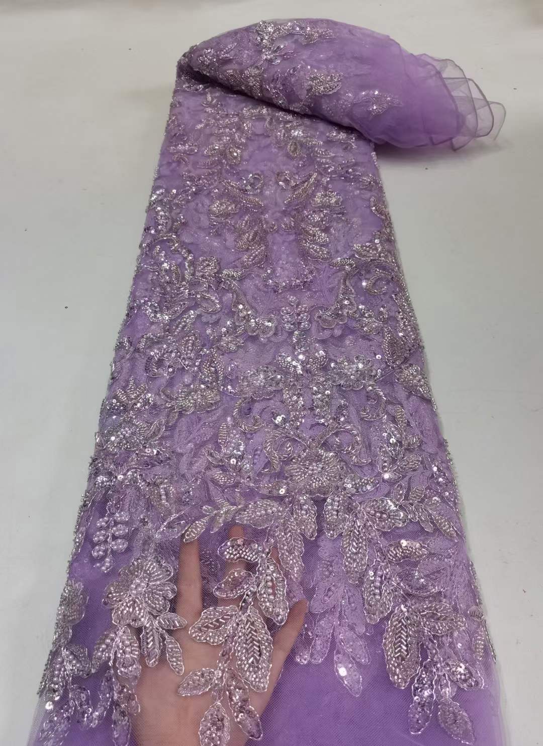 Custom Made Evening Party Gown - Crystal Mesh Fabric review and price