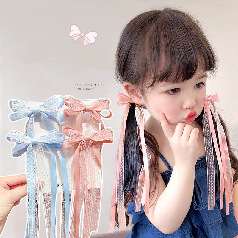 Sweet Children Bowknot Hairpin - Tassel Fringe Trim review and price
