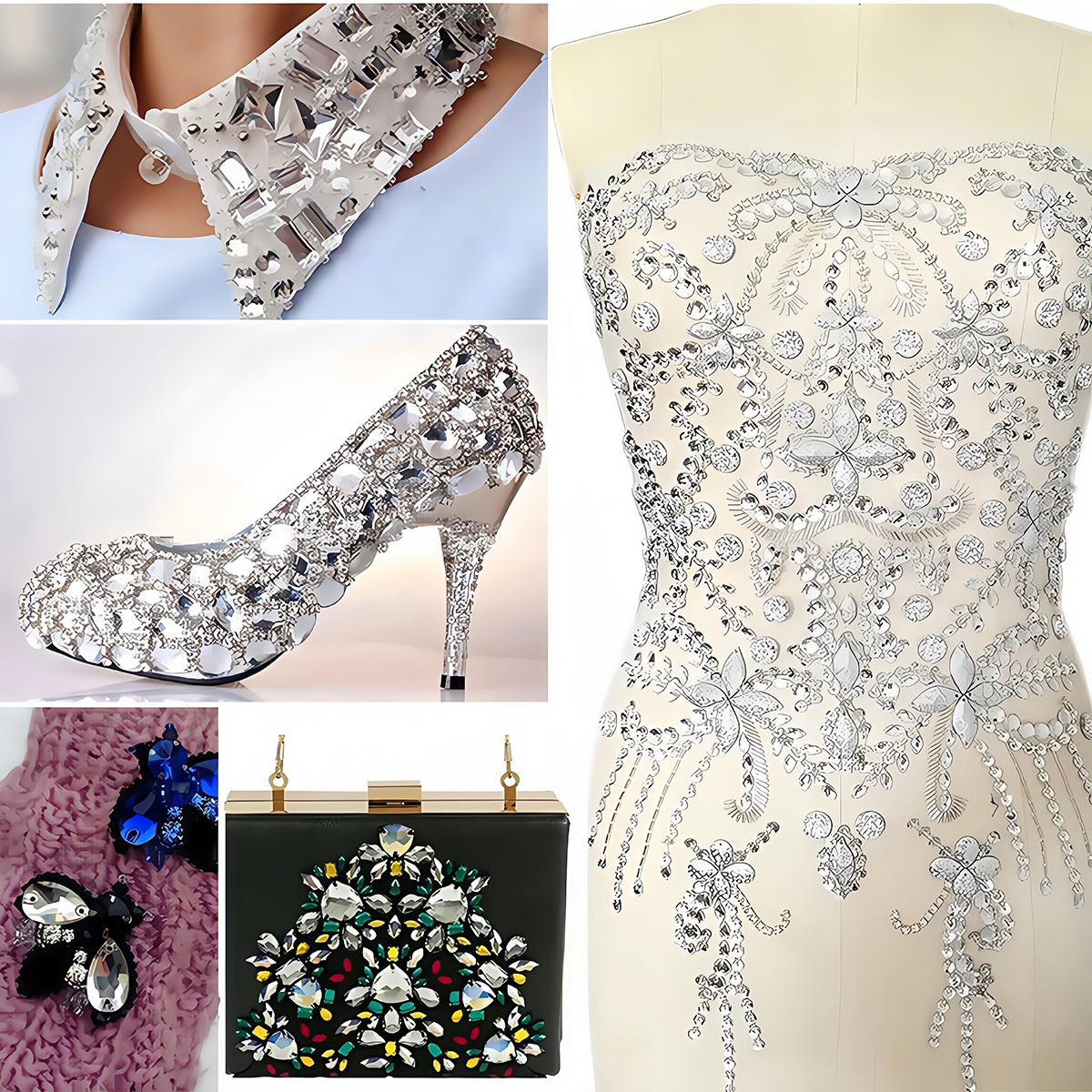 S Shape Sew On Rhinestone Crys - Sew On Rhinestone review and price