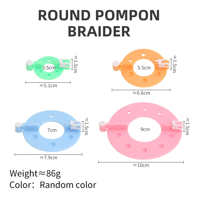 Handmade yarn ball maker, hand - Pom Pom Maker Tool review and price