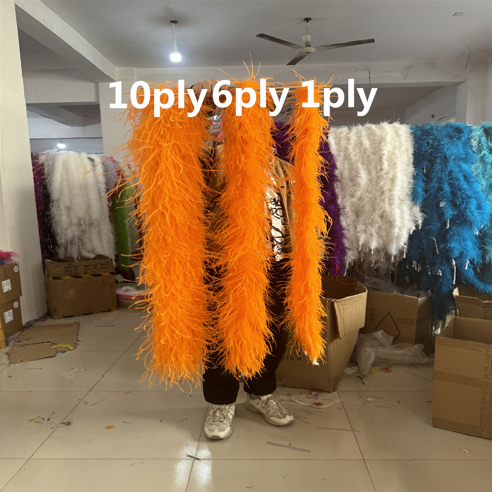 Natural Ostrich feather boa 1  - Feather Trim Marabou review and price
