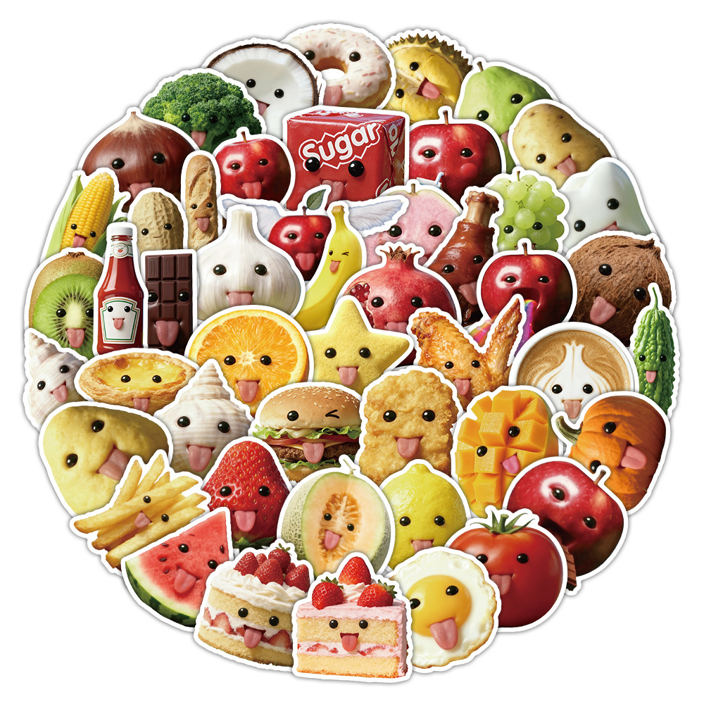 53 Pcs Abstract Art Style Food - Craft Embellishment World review and price