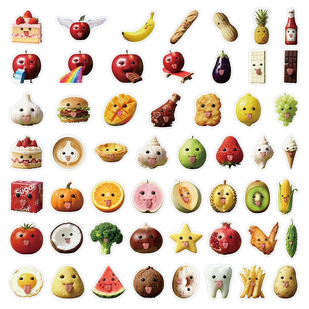 53 Pcs Abstract Art Style Food - Craft Embellishment World review and price
