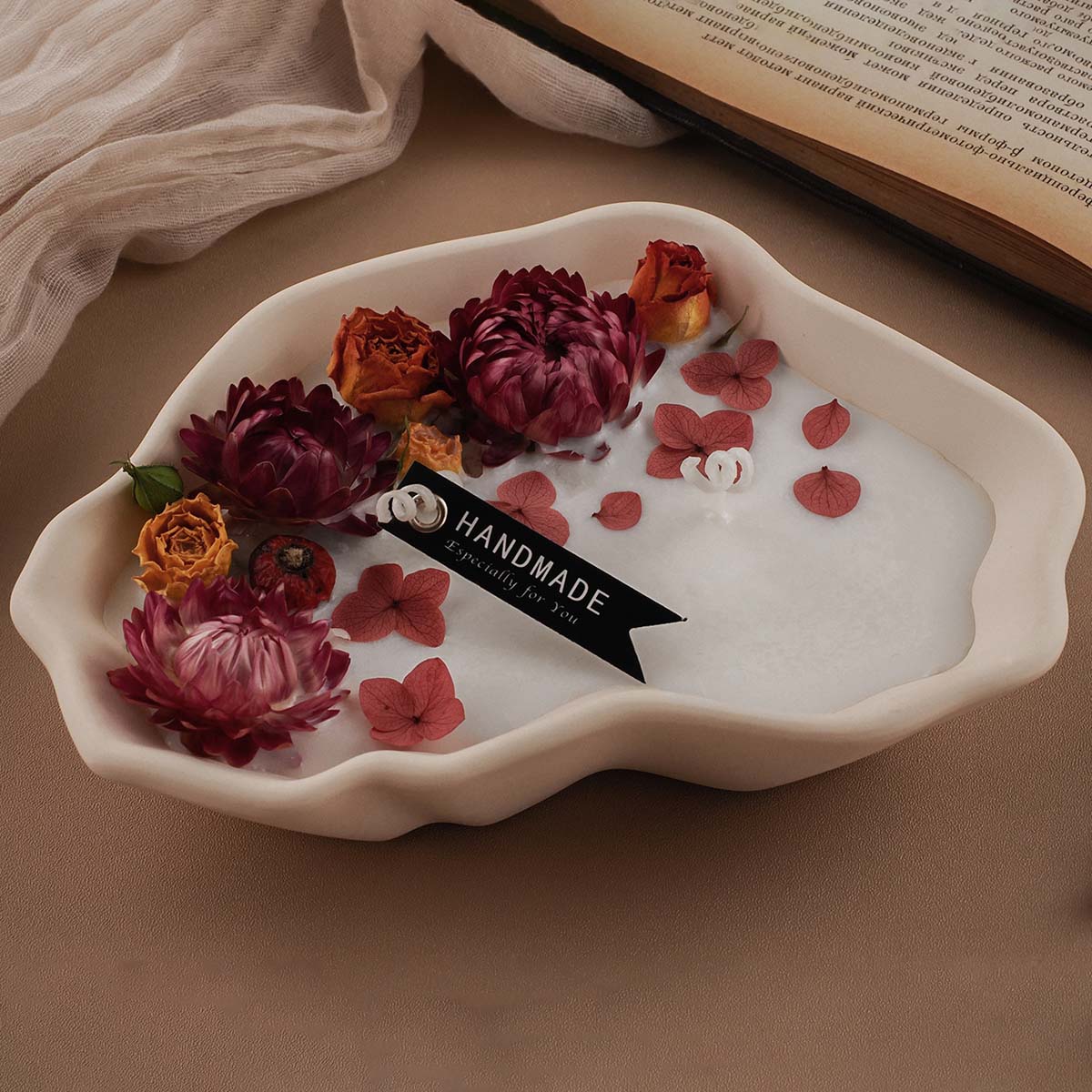 Irregular Candle Bowl Silicone - Craft Embellishment Storage review and price