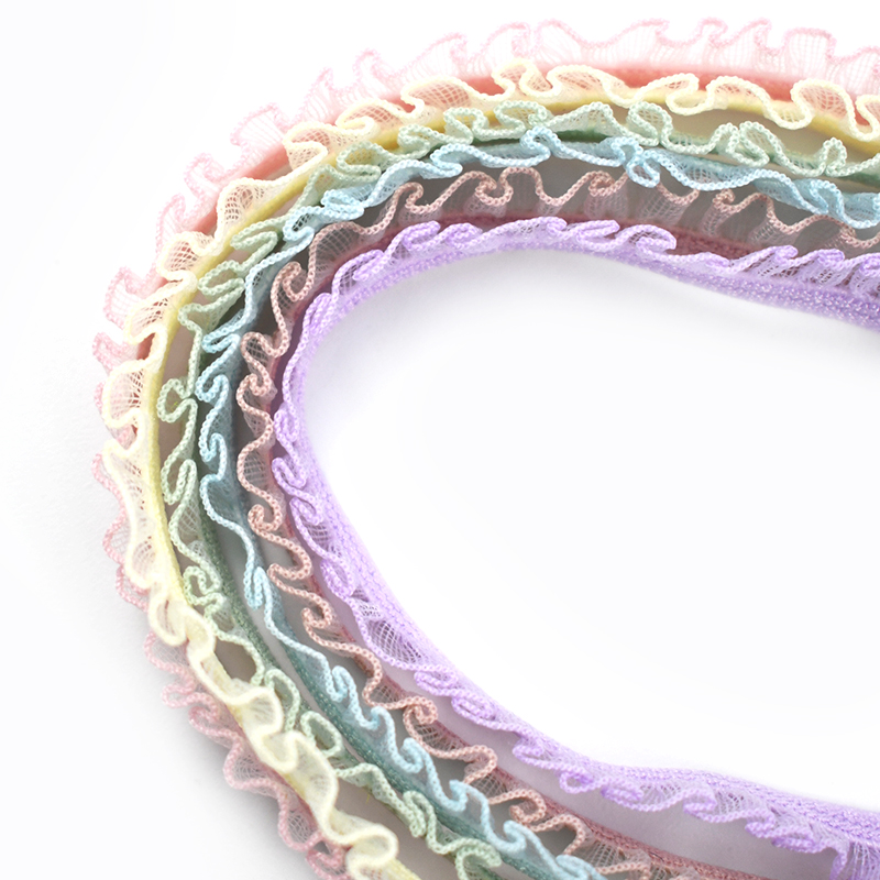 6mm 10/20/45Meters Pleated Lac - Lace Ribbon Trim review and price