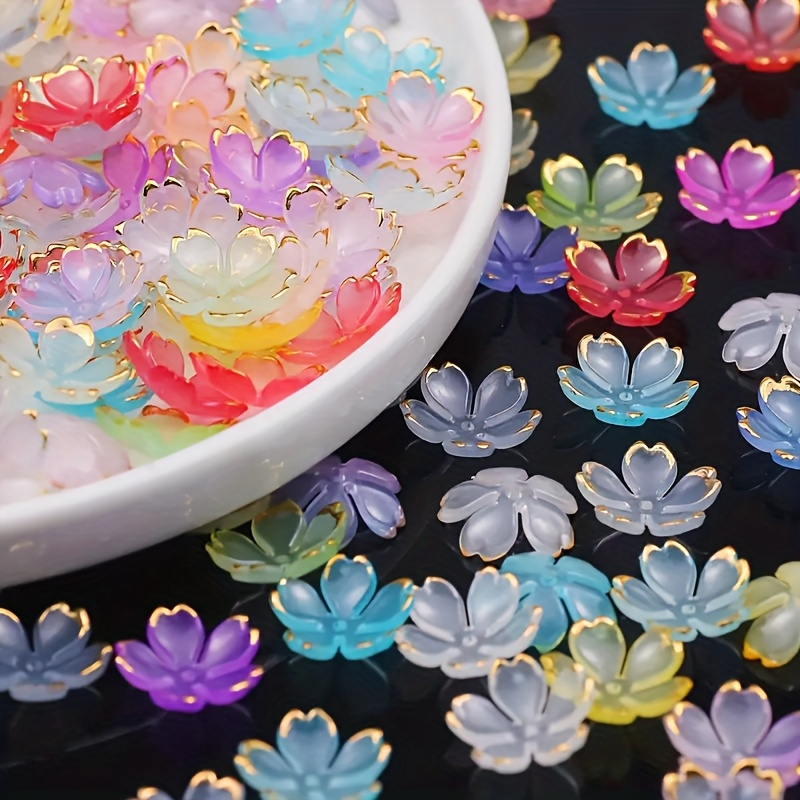 200/100pcs 15mm Colorful Acryl - Embroidery Embellishments review and price