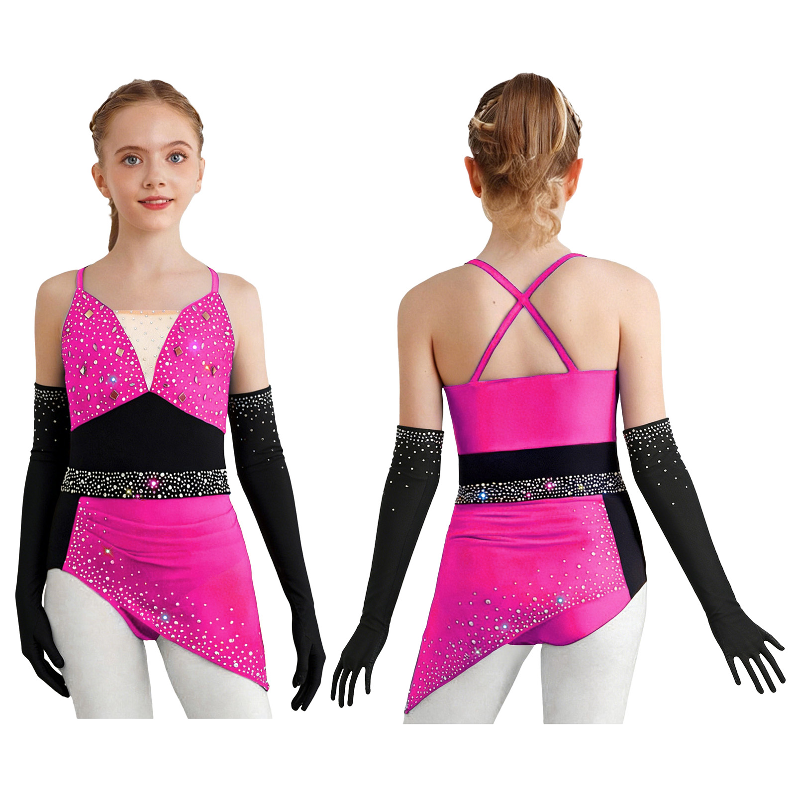 Teen Girls Shiny Rhinestones L - Rhinestone Banding Trim review and price