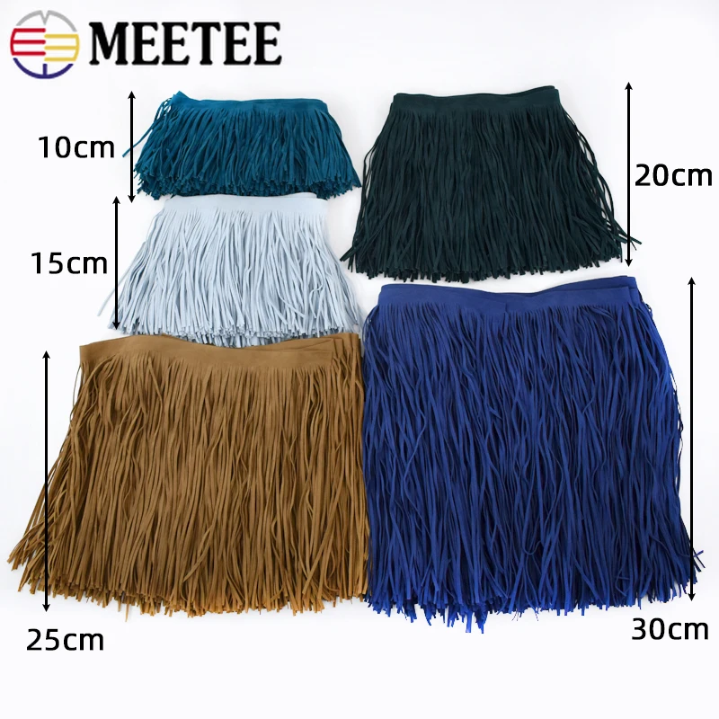 5Meters Meetee 10-30cm Suede T - Fringe Ribbon Sewing review and price