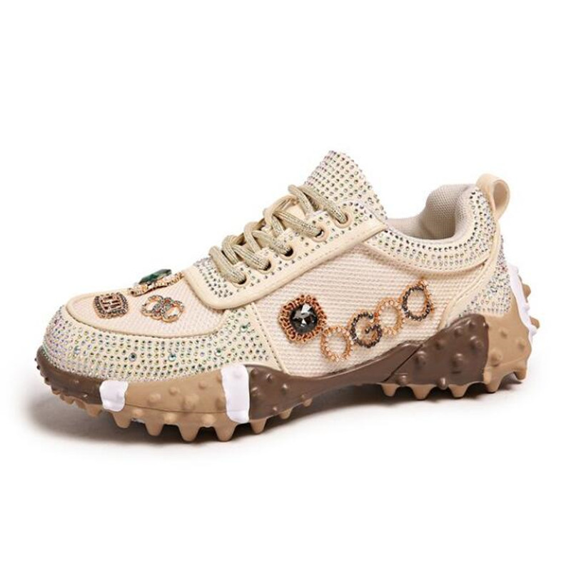 Women 2026 Sneakers Rhinestone - Crystal Mesh Fabric review and price