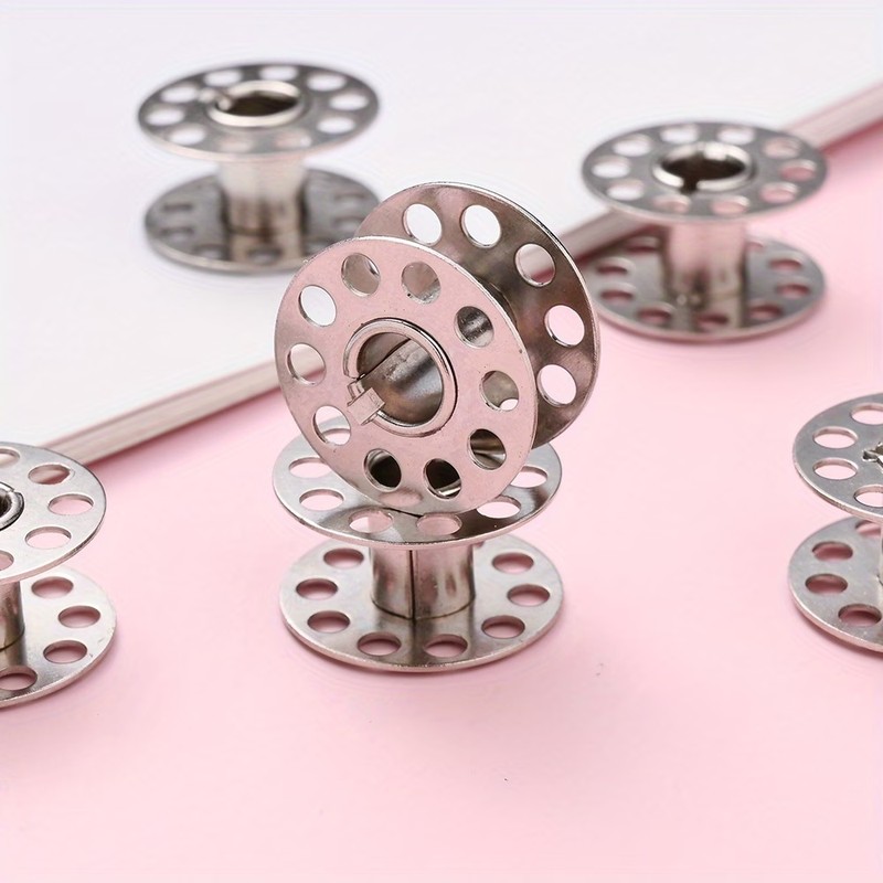 94Pcs Rustproof Metal Bobbins, - Embroidery Craft review and price