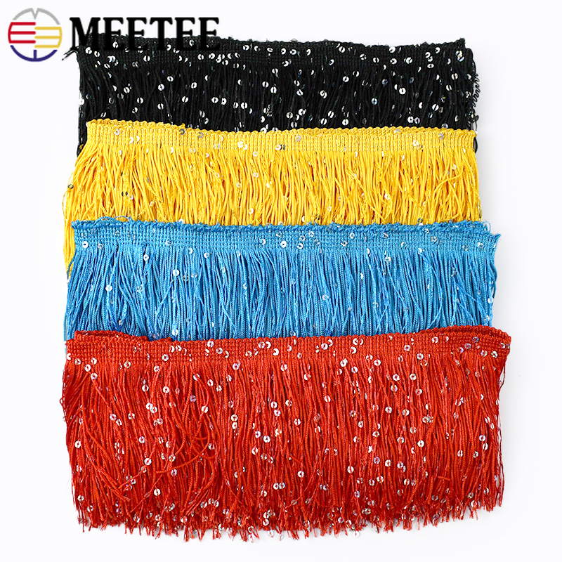 2/4/8M 10cm Colorful Sequin Ta - Fringe Ribbon Sewing review and price