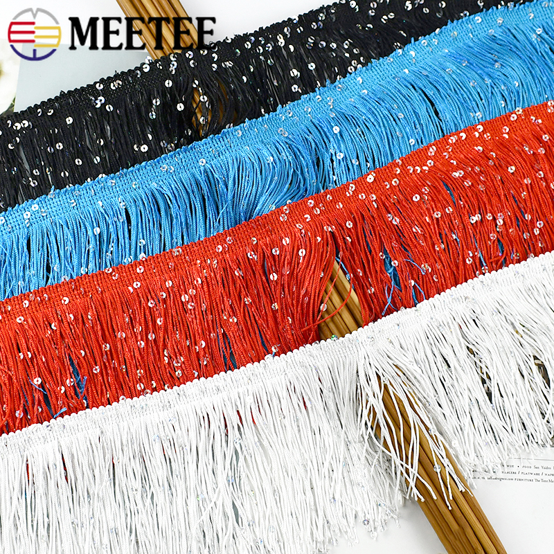 2/4/8M 10cm Colorful Sequin Ta - Fringe Ribbon Sewing review and price