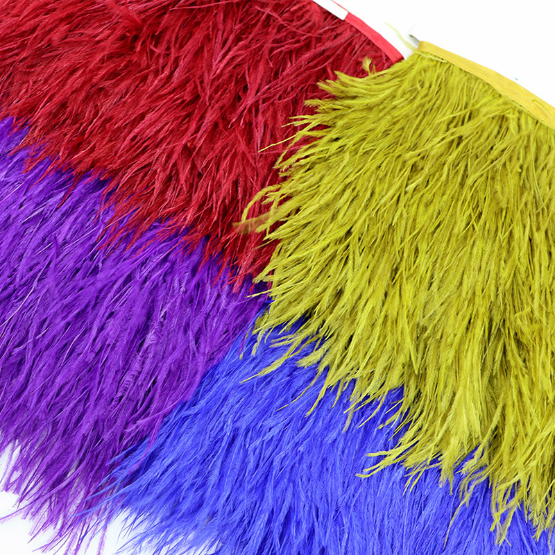 1M 8-10cm Black Ostrich Feathe - Feather Trim Marabou review and price