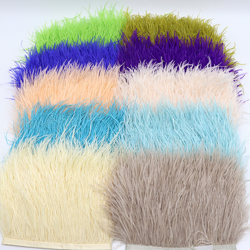1M 8-10cm Black Ostrich Feathe - Feather Trim Marabou review and price