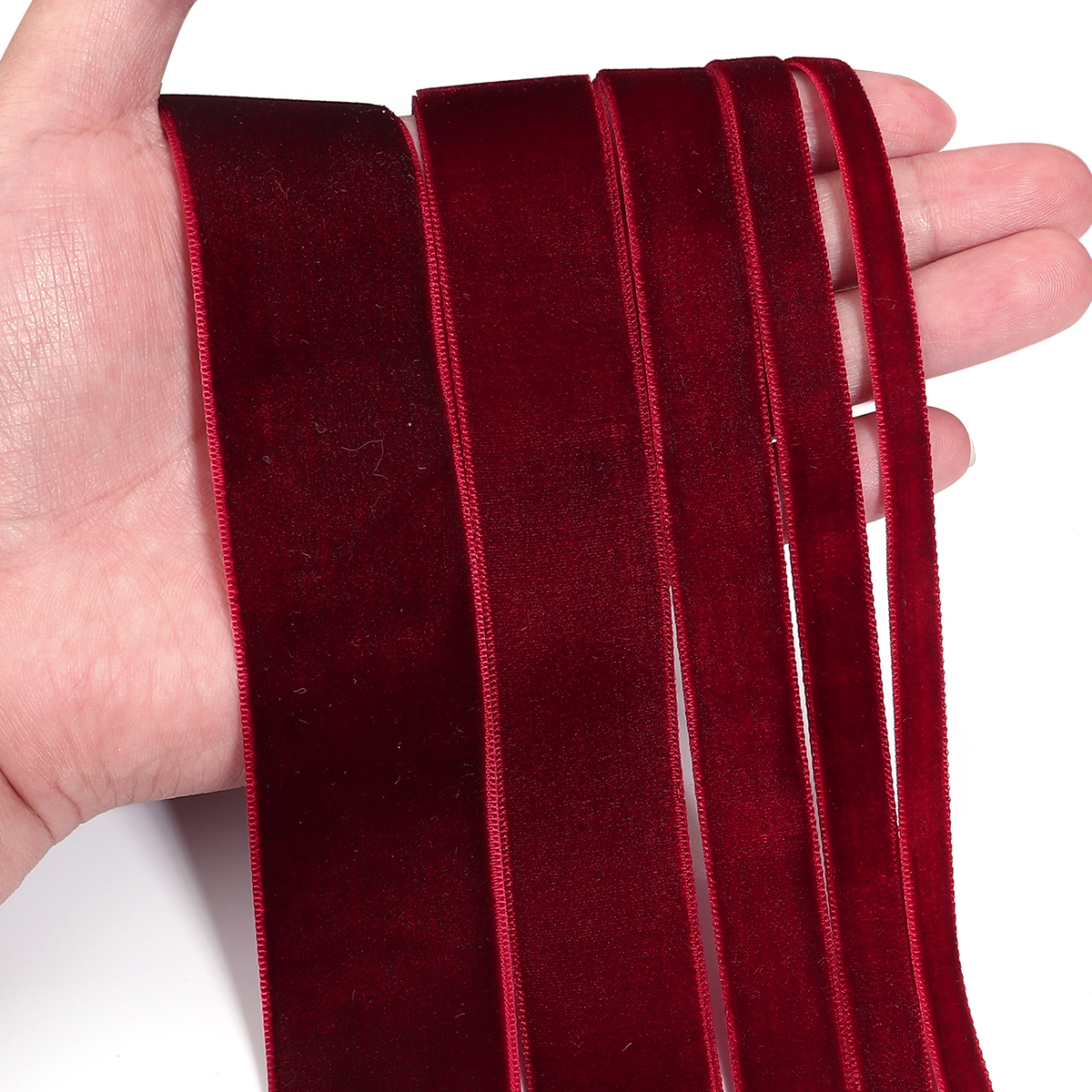 5-10yards/roll Velvet Ribbons  - Velvet Ribbon Roll review and price
