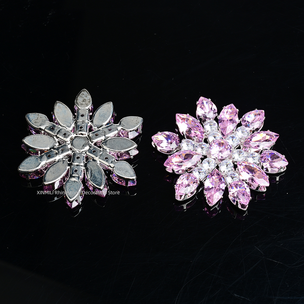 2Pcs Luxury Zircon Crystal Fla - Embellishment Glue Craft review and price