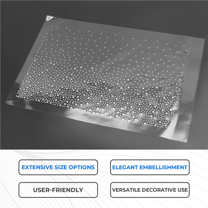 A53Q-Glitter Hotfix Rhinestone - Hotfix Rhinestone Sheet review and price