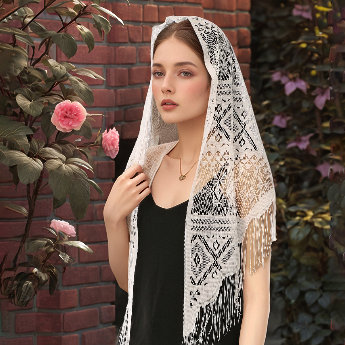 Fashion Lace Embroidery Triang - Tassel Fringe Trim review and price