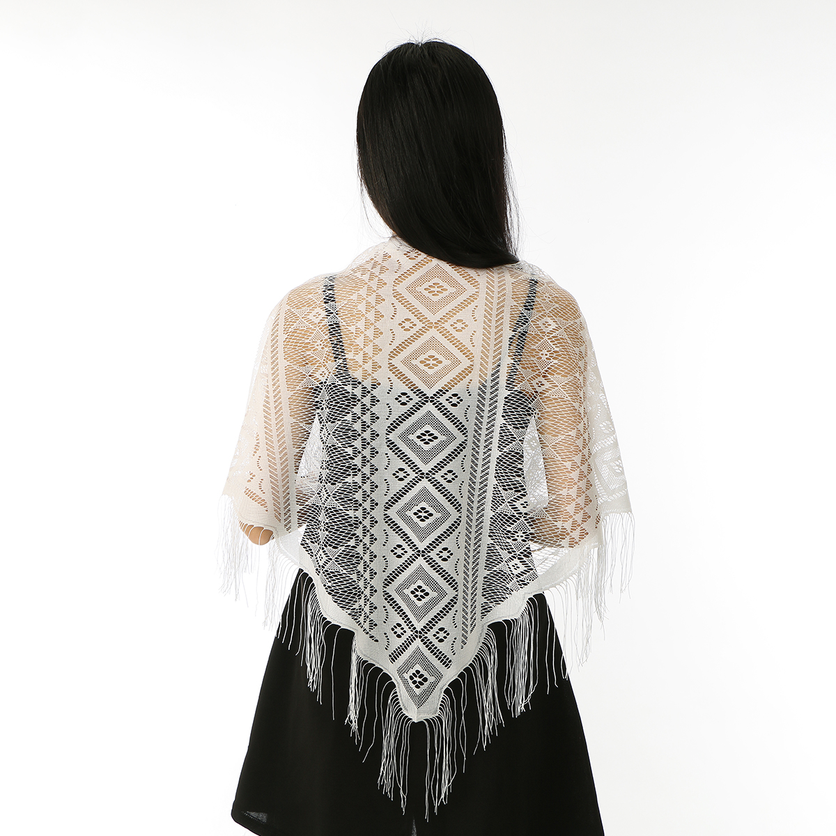 Fashion Lace Embroidery Triang - Tassel Fringe Trim review and price