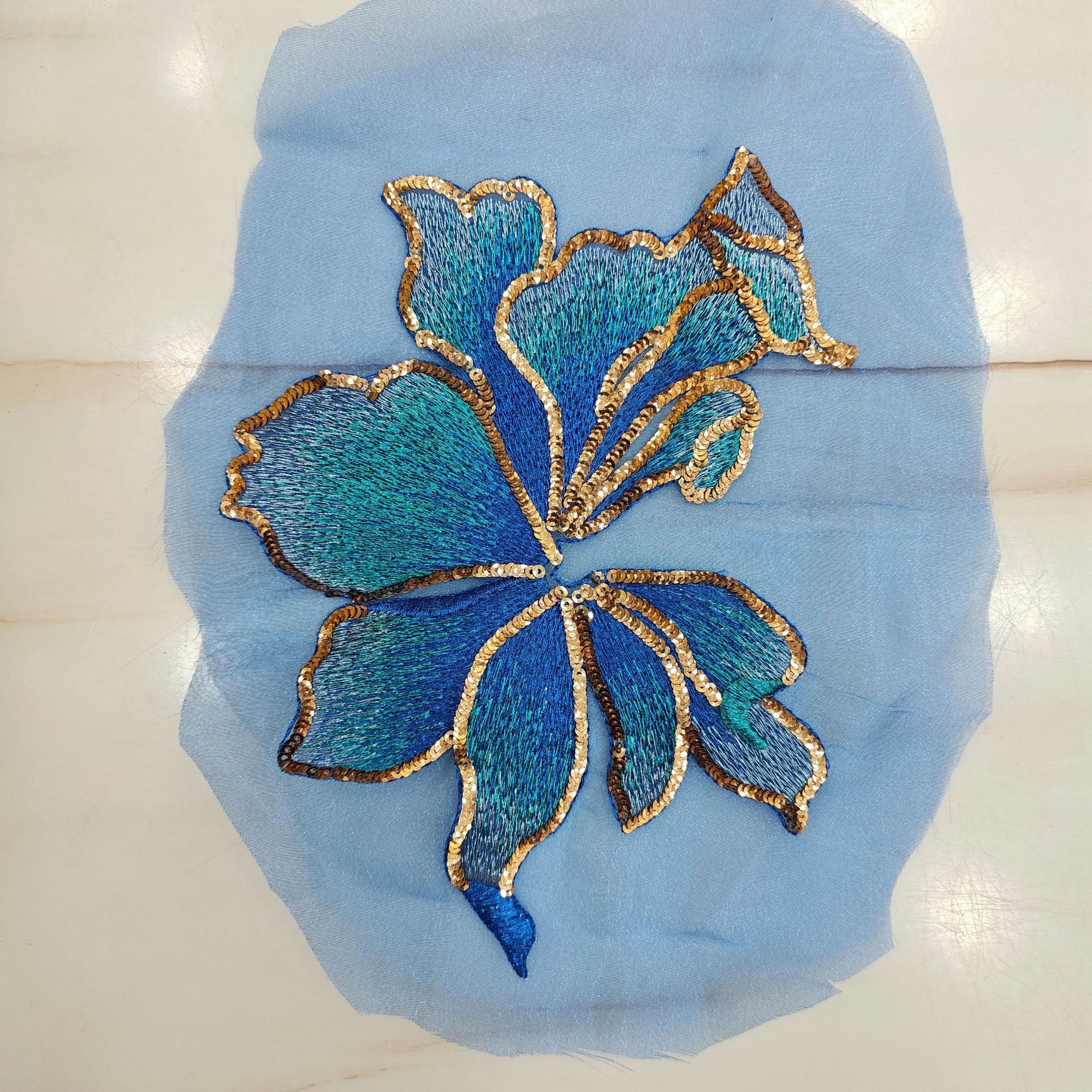 Organza Embroidery Applique Pa - Craft Embellishments review and price