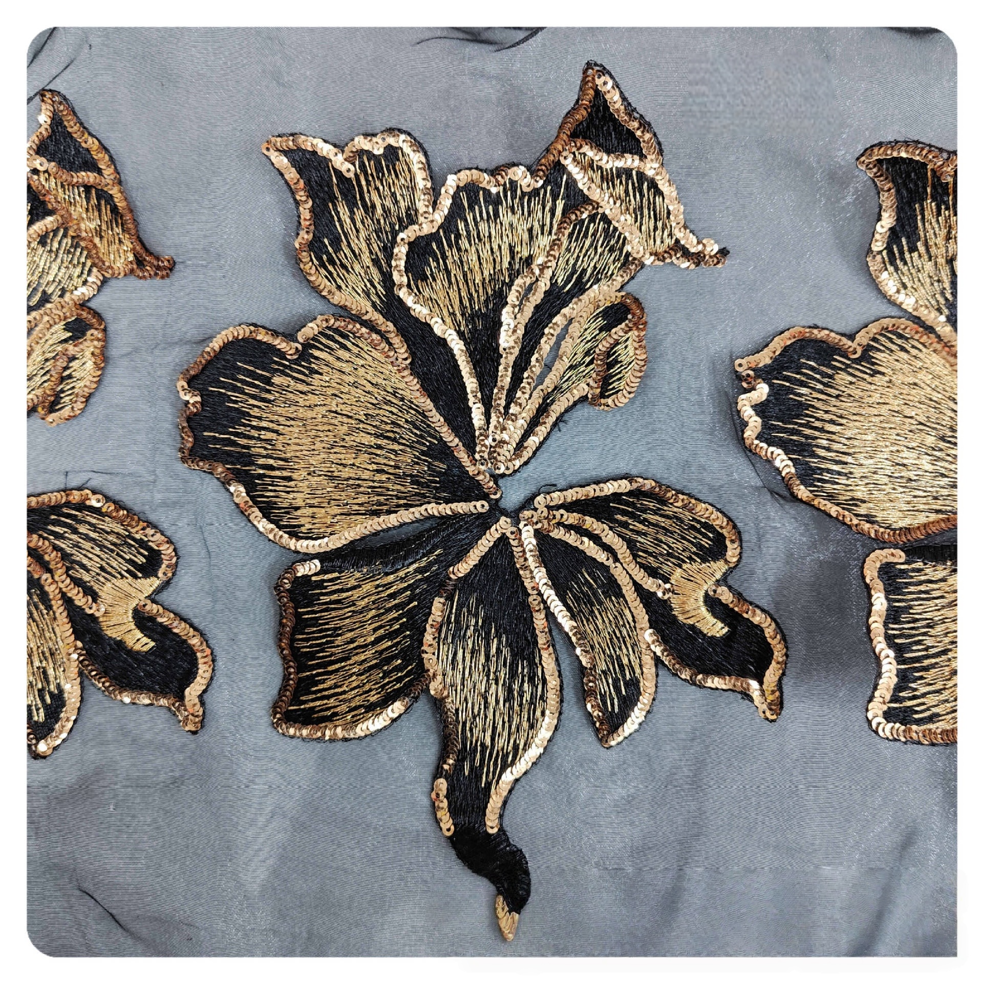 Organza Embroidery Applique Pa - Craft Embellishments review and price