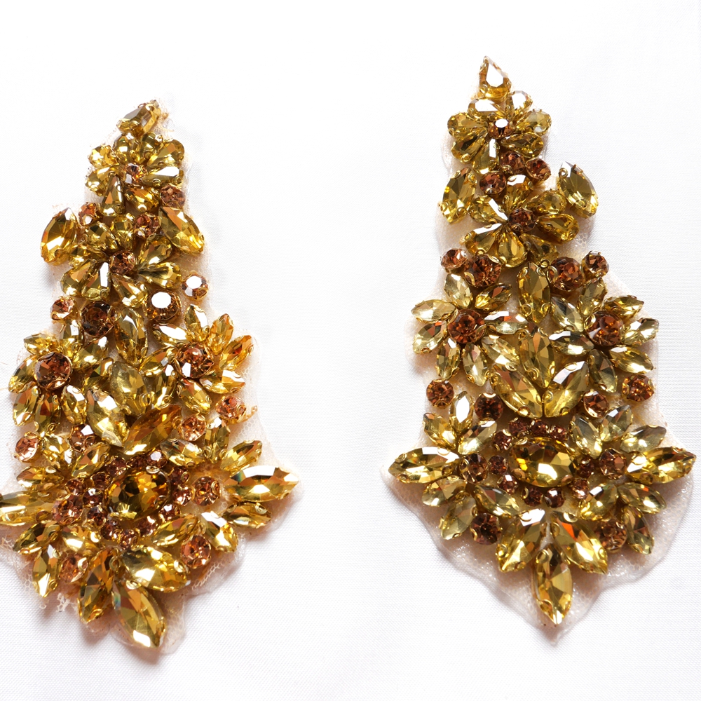 HelluyerDc gold,champgane,silv - Sew On Rhinestone review and price