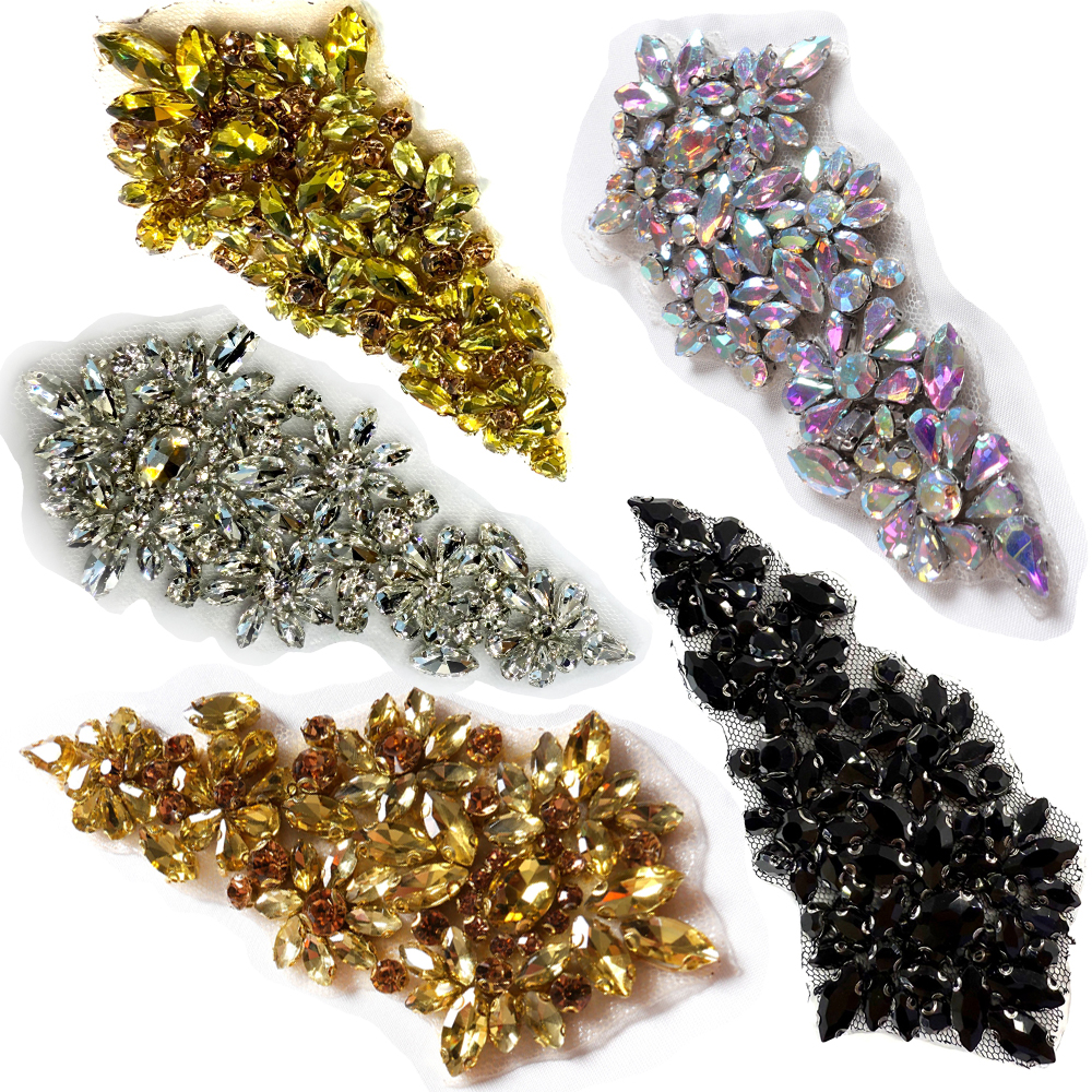HelluyerDc gold,champgane,silv - Sew On Rhinestone review and price