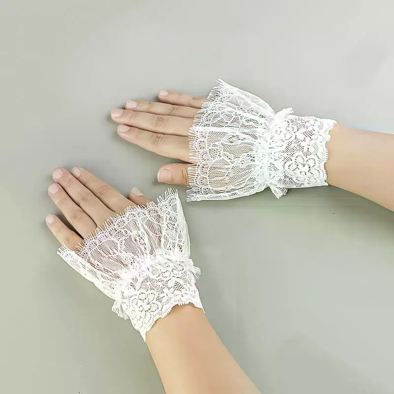 Women Fake Arm Sleeves With Sh - Tassel Fringe Trim review and price