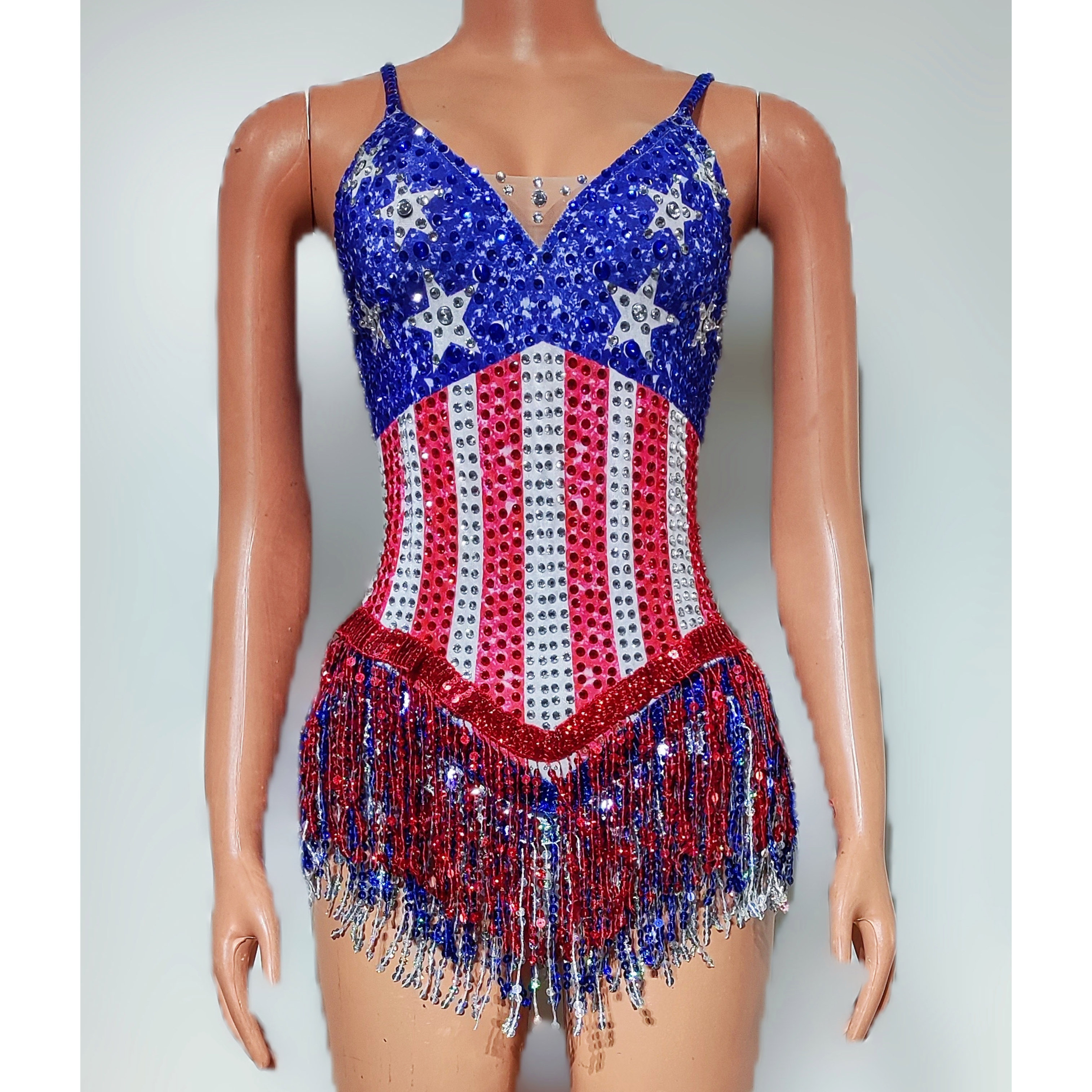 Dance Singer Costume Bar Night - Rhinestone Banding Trim review and price