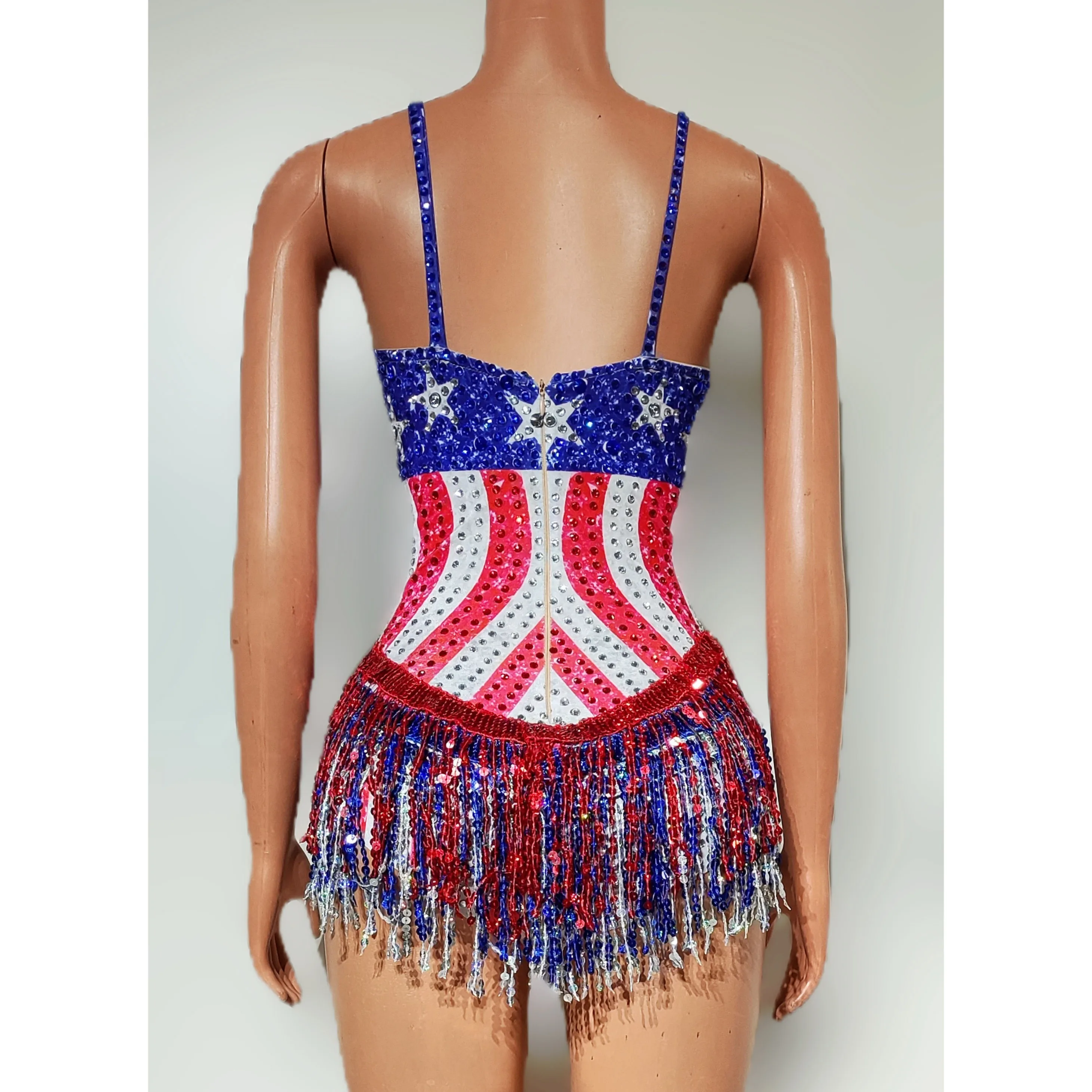 Dance Singer Costume Bar Night - Rhinestone Banding Trim review and price