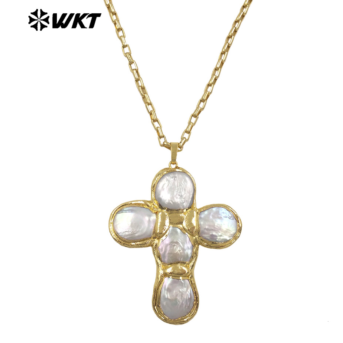 WT-JN349 Newest Design Natural - Pearl Trim Chain review and price