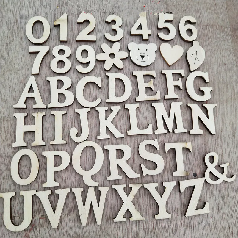 Self-sticking Wooden 0-9 Numbe - Embellishments For Scrapbooking review and price