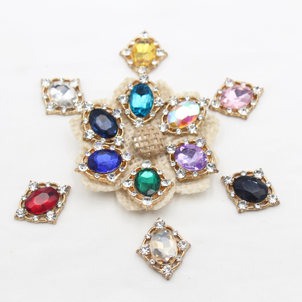 10Pcs Vintage Crystal Sew on C - Craft Embellishments review and price