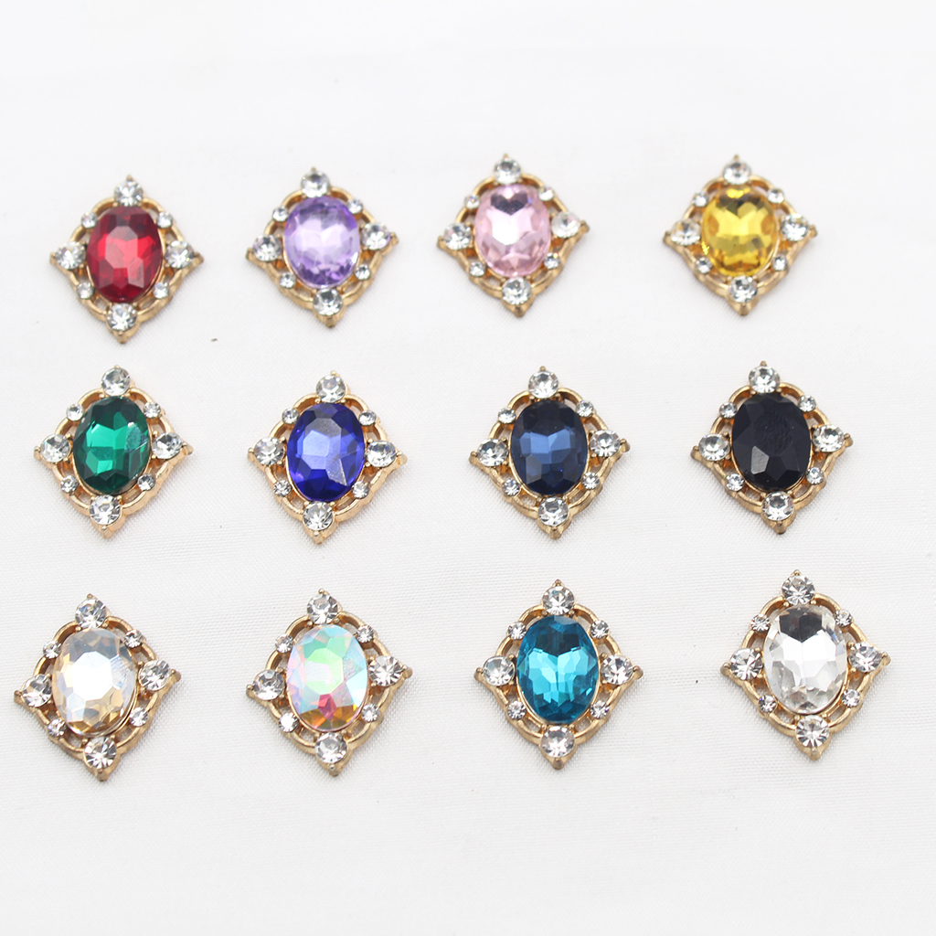 10Pcs Vintage Crystal Sew on C - Craft Embellishments review and price