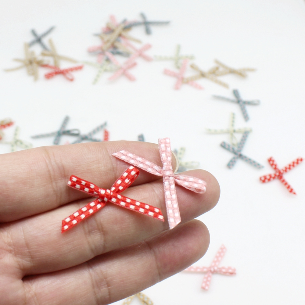 100pcs 2cm*3cm  Bowknot  Small - Embellishments For Scrapbooking review and price