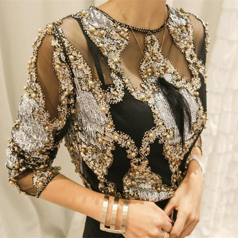 Sidaimi Luxury Women Crystal S - Crystal Mesh Fabric review and price